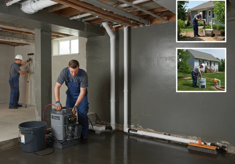 Basement Waterproofing and Flood Prevention process in Guilford Siding, PA